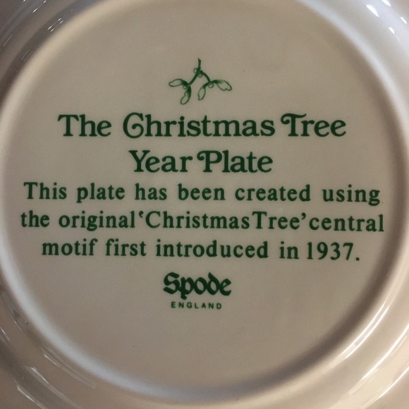 1993 Spode Christmas Tree - Picture 3 of 4